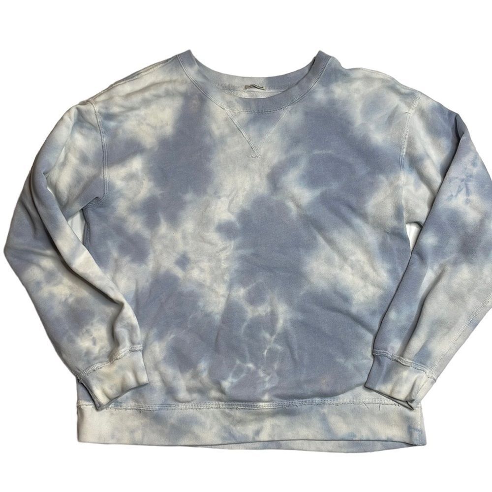 Abercrombie & Fitch Soft AF Tie Dye Crewneck Sweatshirt